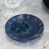 Тарелка 9 мод zybc0057-9 Porcelain Tableware (dark blue)