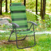 Кресло-шезлонг складной К2/3 (зелёный)