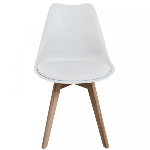 Стул мод C05 пластиковый с м/э (белый) Стул мод C05 пластиковый с м/э (белый)