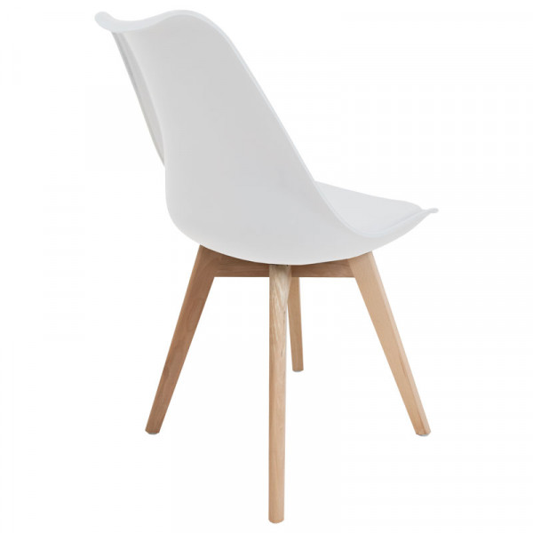 Стул мод C05 пластиковый с м/э (белый) Стул мод C05 пластиковый с м/э (белый)