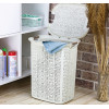 МП2622 Корзина для белья "БЯЗЬ" 30 л (белый ротанг) МП2622 Корзина для белья "БЯЗЬ" 30 л (белый ротанг)