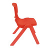 Пластиковый детский стул СМ505 (красный)