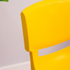 Пластиковый детский стул СМ505 (жёлтый)