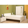 Кровать "Сириус" 160х200 см (белая)