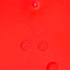 МП3139 Кашпо ПРИЗМА с поддоном (д-220мм., 4.7л., красный)