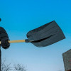Лопата для уборки снега стальная эмалированная, 330х365 мм, без черенка, Россия// Сибртех
