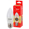 Лампа светодиодная Эра ECO LED B35-10W-827-E27 (диод, свеча, 10Вт, тепл, E27)1854