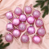 Набор шаров "Лоран ассорти" 16 шт, d-6 см (Сиреневый) Набор шаров "Лоран ассорти" 16 шт, d-6 см (Сиреневый)