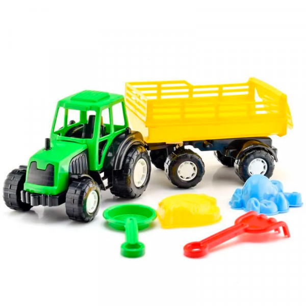 Трактор в наборе игрушечный BTG-063-1