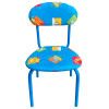 (СТУ5/2) Стул детский зверята на синем