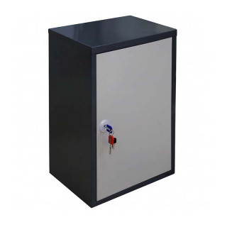 Шкаф металлический "М-670" (М) тёмно серый, светло-серый