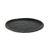 Тарелка "ORGANIC" 25,3 см (чёрная) 001563