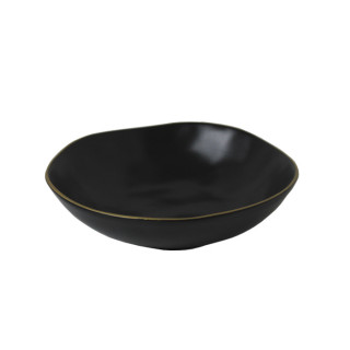 Глубокая тарелка "ORGANIC BRUSH" 20,5 чёрная 001570