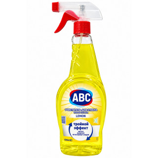 Средство для чистки окон "ABC" ЖЕЛТЫЙ 500 мл