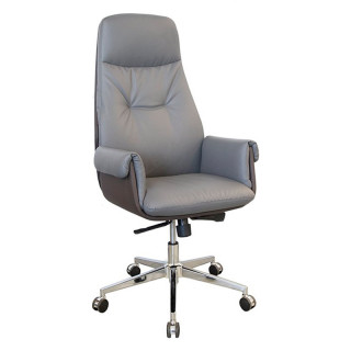 Кресло мод 658C коричневый/серый (ВИ)