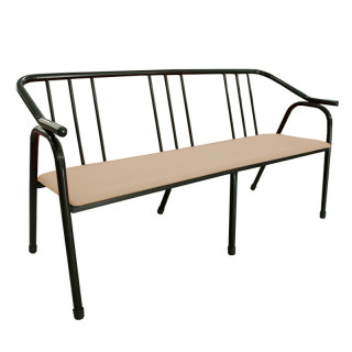 Скамья "Прага" 3-х местная (1 м.э) бежевый