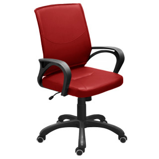 Кресло мод "МИ-6Х" (разн.цв.) (сид.ортопед) кзам АОД подл.пл.209, крест.пл.d670-1 м/п (красный)