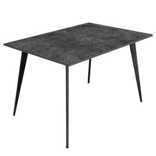 Стол Паук цв.каркас (1400*800 столешница 16 мм цв.Люкс) бетон темный