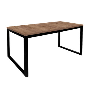 Стол офисный (тр.40*40) (1800*800 столешница F цв.Люкс) дуб крафт табачный Стол офисный (тр.40*40) (1800*800 столешница F цв.Люкс) дуб крафт табачный