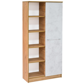 Стеллаж Халф 800*330*1635 Н цв.Люкс дуб вотан