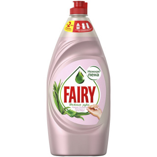 Средство для посуды "FAIRY" Нежные Руки Розовый Жасмин и Алоэ Вера 900мл