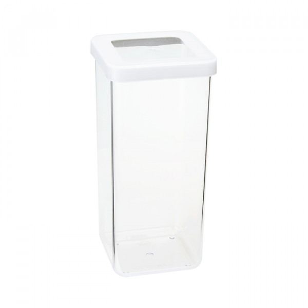 Емкость для сыпучих продуктов СТЕП 1,4 л белый Емкость для сыпучих продуктов СТЕП 1,4 л белый