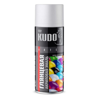 Универсальная акриловая эмаль "KUDO" RAL 9003 (белый глянцевый)