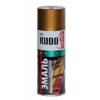 Эмаль аэрозольная "KUDO" 1029 (металлик бронза)
