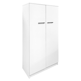 Стеллаж низкий  КУЛ- 117  700х350х1500 белый (Торнадо)