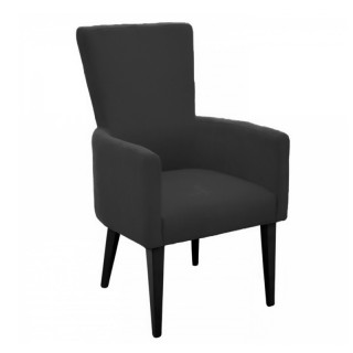 Кресло Марлен цв.каркас (Кожзам АОД/ГОБ.Stock) ULTRA GRAFIT