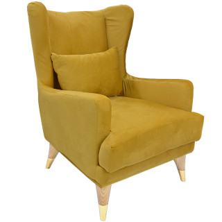 Кресло "Карина 1" (жёлтый)