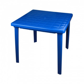 Стол квадратный (синий)