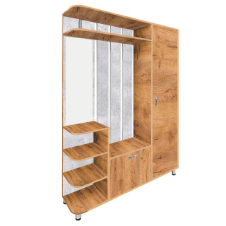 Прихожая "КУЛ-502" цв.Люкс Дуб вотан, бетон светлый