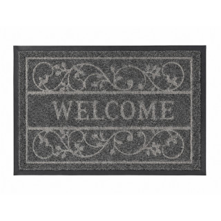 Коврики на основе ПВХ "Welcome 1А" 50x80 (серый)