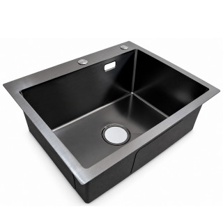 Мойка врезная 600x450x225 SMARTECH BLACK