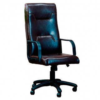Кресло "Шери" (гоб/кзам, подл.пл.Сенатор, крест.пл., ДДС) гладкий коричневый кзам 99-11