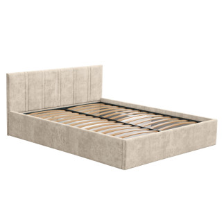 Кровать 1,6 м "Ника" КР-18 (Мокко) с настилом