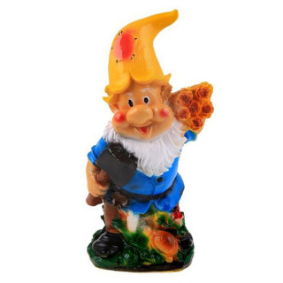 арт.136 Изделие из гипса "Гном - Дровосек" (310*180мм)