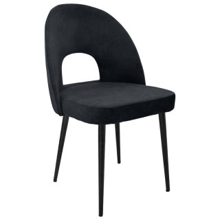 Стул Селин (спинка пласт., цв.каркас, NOEL GRAFIT)