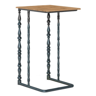 Столик Мини выс. вальц.тр. ((Мини) 500*400 столешница 16 мм закругл.углы цв.Люкс) дуб вотан