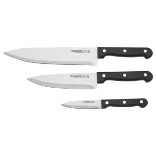 Набор ножей "Шеф" (3пр) TM Appetite