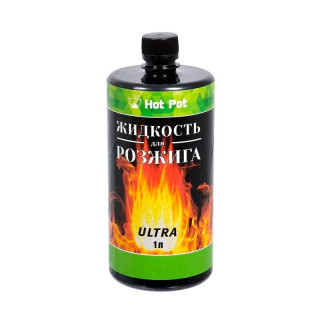 Hot Pot   Жидкость для розжига 1 л углеводородная ULTRA / 12