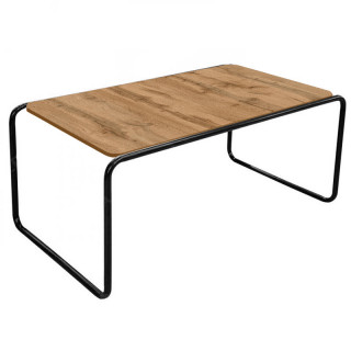 Стол журнальный "Стар Б" на полозьях 990*555 (дуб вотан)