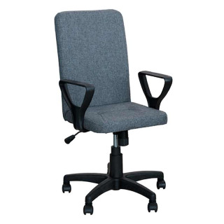 Кресло "Квадро Н" гоб/кзам (ZW) серый