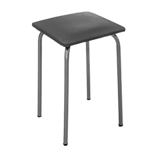 Табурет №3 квадратный (темно-серый)