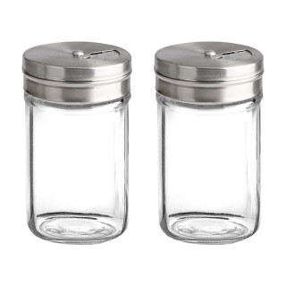Набор стеклянных ёмкостей для специй, 2 шт., ТМ Appetite