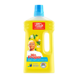 Средство для мытья полов и стен "MR PROPER" Лимон 1 л