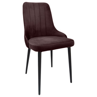 Стул Лемар (спинка пласт.) цв.каркас (гоб.stock (только Bingo/Raund)) BINGO CHOCOLATE