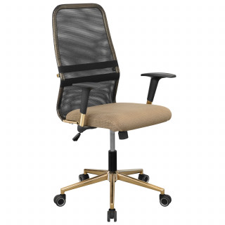 Кресло "Сакура Мини" (мет.карк.хром/зол.) Золото