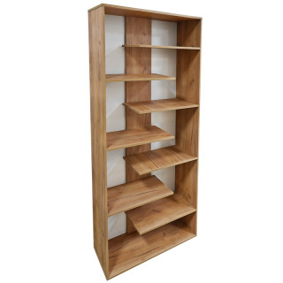 Стеллаж Левел 1000*285*1950 Н цв.Люкс (КУЛ) дуб крафт золотой